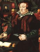 Hans Eworth Lady Dacre oil painting